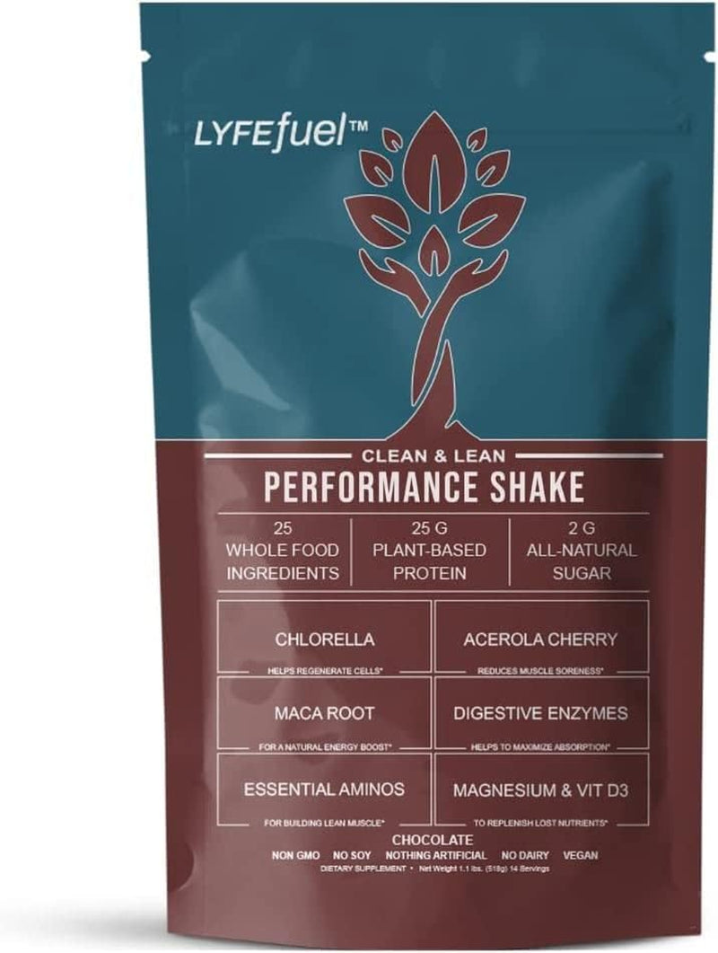 Vegan Protein Shake by | Plant-Based Protein Powder with BCAA, Greens & Superfoods for Sports Performance, Recovery & Lean Muscle Building | Clean Whey Protein Powder (Chocolate, 24 Servings)