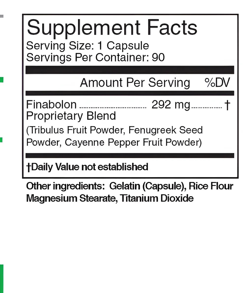 Tren 75 - Supplement for Muscle Hardening and Power - 90 Capsules