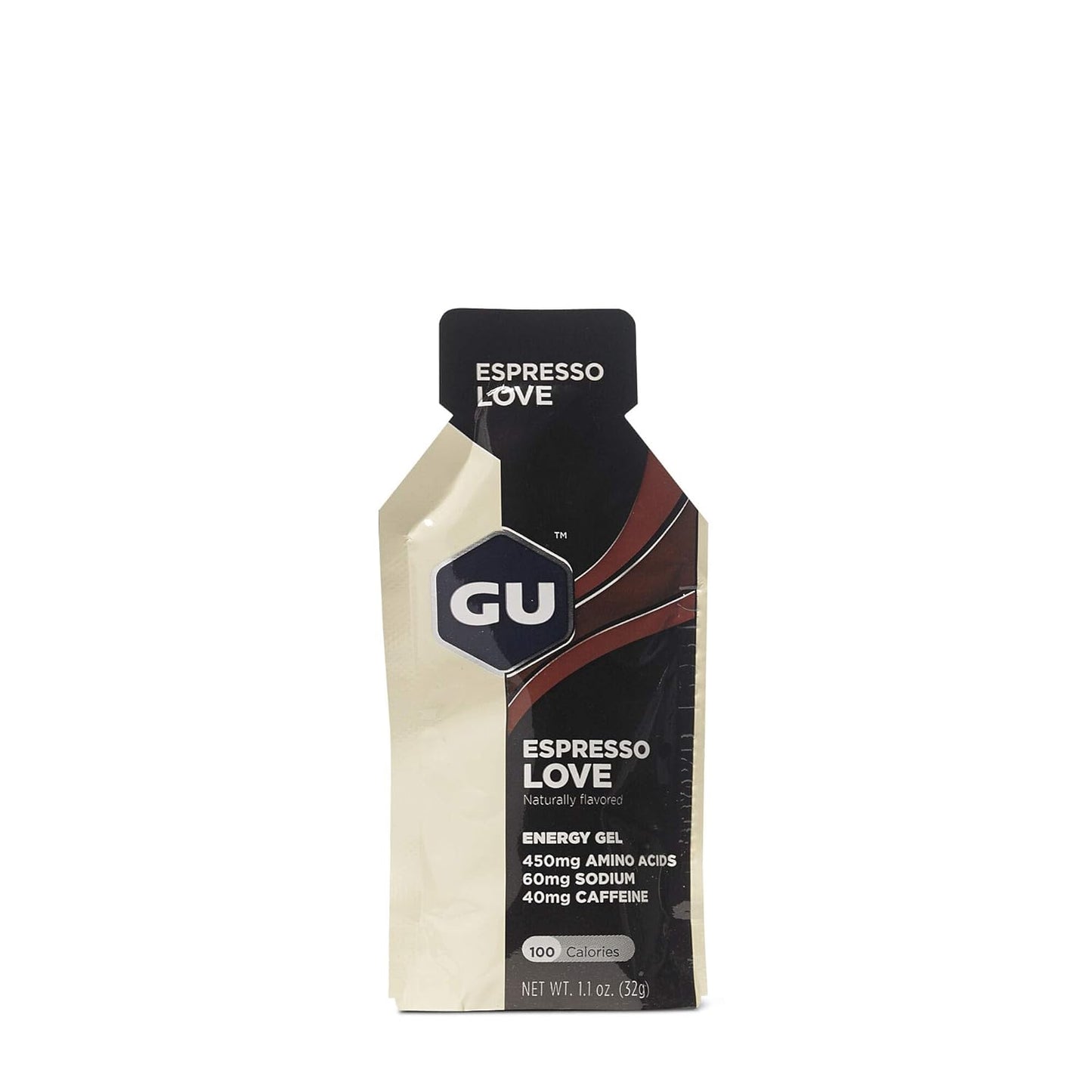 GU Energy Original Sports Nutrition Energy Gel, Vegan, Gluten-Free, Kosher, and Dairy-Free On-The-Go Energy for Any Workout, 24-Count, Espresso Love