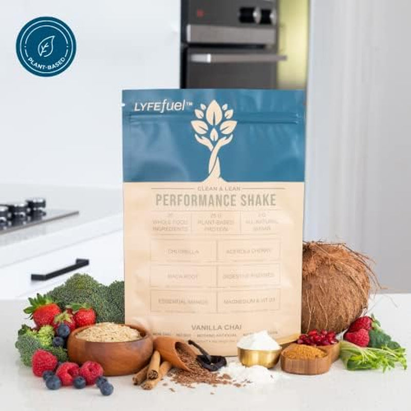 Vegan Protein Shake by | Plant-Based Protein Powder with BCAA, Greens & Superfoods for Sports Performance, Recovery & Lean Muscle Building | Clean Whey Protein Powder (Vanilla, 24 Servings)