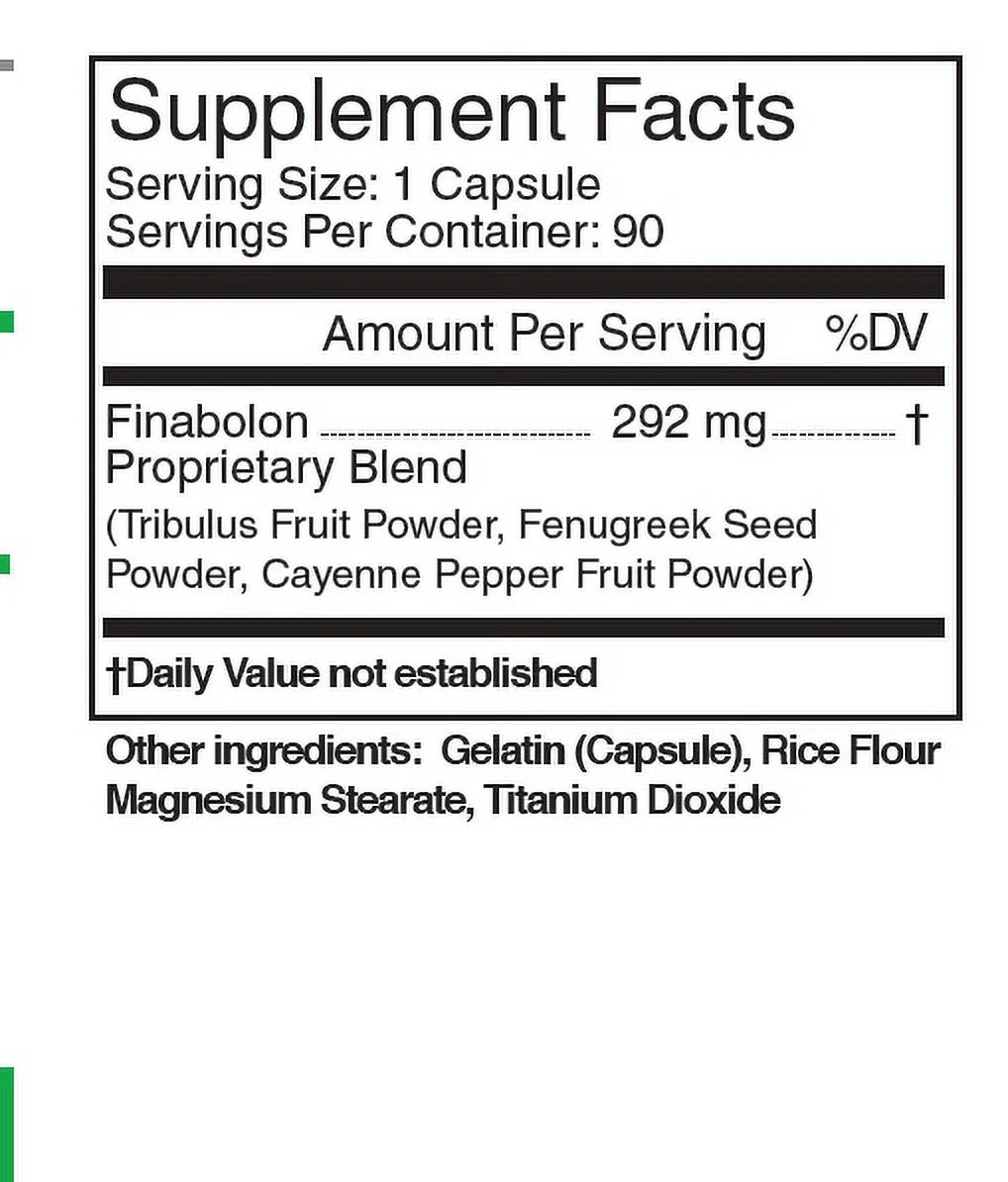 Tren 75 - Supplement for Muscle Hardening and Power - 90 Capsules