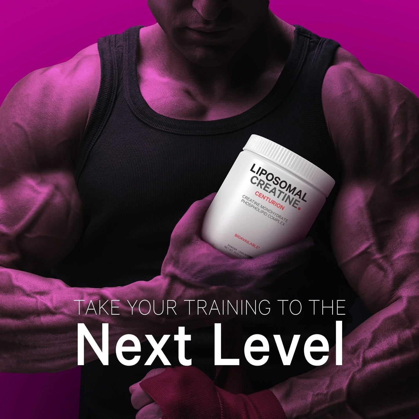 Liposomal Creatine Monohydrate Powder Supplement, Unflavored, 3-Month Supply, 90 Servings