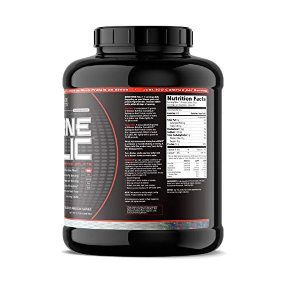 Carne Bolic Beef Isolate Protein Powder-3.7Lb