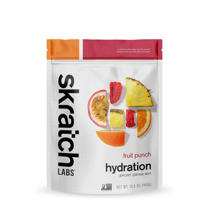 Hydration Powder | Sport Drink Mix | Electrolytes Powder for Exercise, Endurance, and Performance | Fruit Punch | 20 Servings | Non-Gmo, Vegan, Kosher