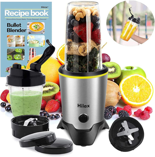 Blenders for Making Smoothies Shakes - 1000W High-Speed Professional Personal Blender,Fruit Juice Mixer High Speed Blender, 2-Set Blades,35Oz and 14Oz Portable Travel Blender Bottles,Bpa Free