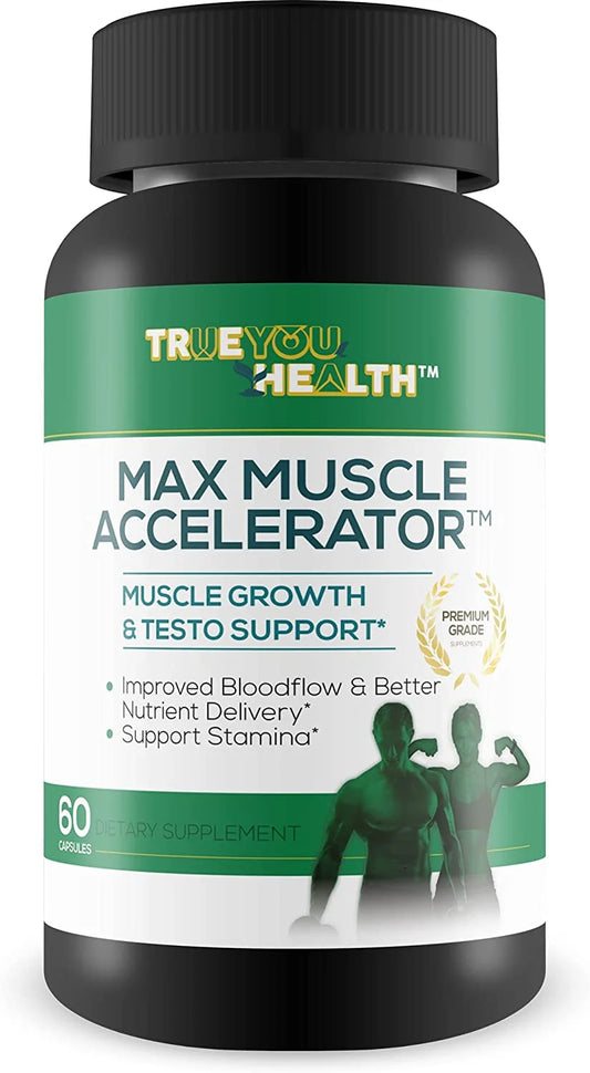 - Muscle Growth & Testosterone Support - Aid Improved Blood Flow & Better Nutrient Delivery - Support Stamina - Natural Formula - Endurance - Recovery - Circulation - Strength
