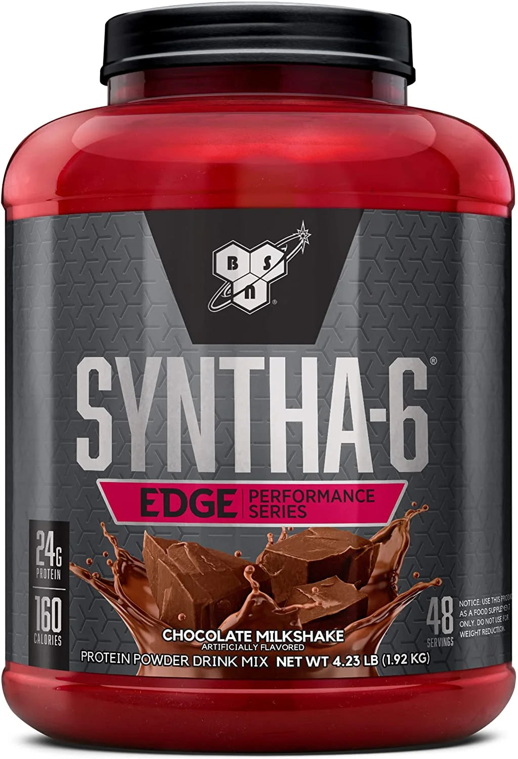 Syntha-6 Edge®, Protein Powder Drink Mix, Chocolate Milkshake, 4.02 Lb (1.82 Kg)